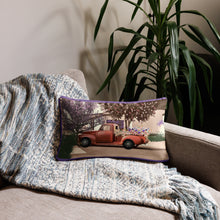 Load image into Gallery viewer, Flowers in Pickup Truck Pillow Case
