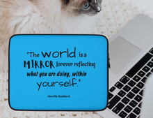 Load image into Gallery viewer, Neville Goddard Quote Laptop Sleeve
