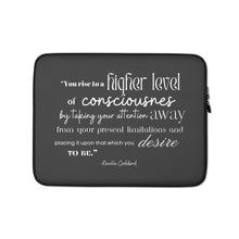 Load image into Gallery viewer, Laptop Sleeve with Neville Goddard Quote
