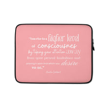 Load image into Gallery viewer, Laptop Sleeve with Neville Goddard Quote
