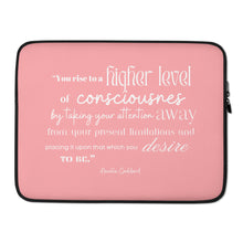 Load image into Gallery viewer, Laptop Sleeve with Neville Goddard Quote
