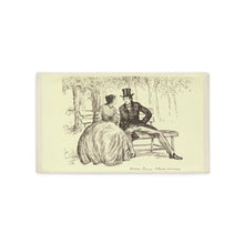 Load image into Gallery viewer, Florence Scovel Shinn Romantic Bench Scene Pillow Case
