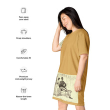 Load image into Gallery viewer, A Florence Scovel Shinn Print T-Shirt Dress
