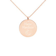 Load image into Gallery viewer, Master Manifester Disc Pendant Necklace
