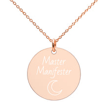 Load image into Gallery viewer, Master Manifester Disc Pendant Necklace
